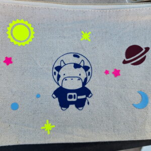 Personalized Canvas Zipper Pouch